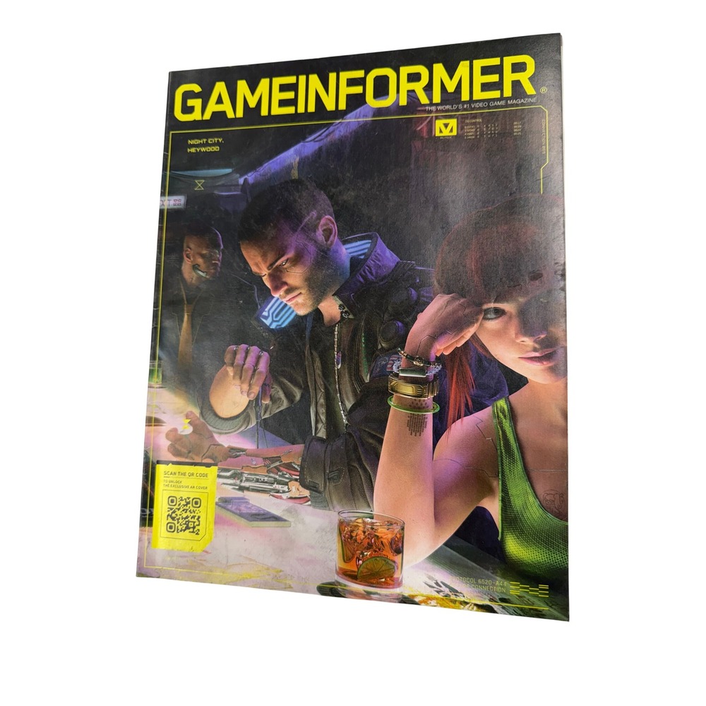 Game Informer Magazine Cyberpunk 2077 Cover Night City Heywood Issue